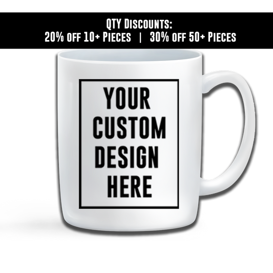 Customizable 11oz Ceramic Mugs